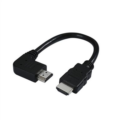 Ugaoni HDMI muški na muški kratki kabel