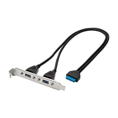 Matična ploča 20pin na dvostruki USB ženski kabel s PCI nosačem