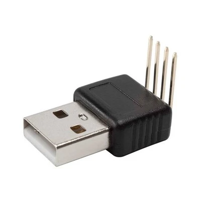 USB A muški na 4-pinski PCB terminal od 90 stupnjeva